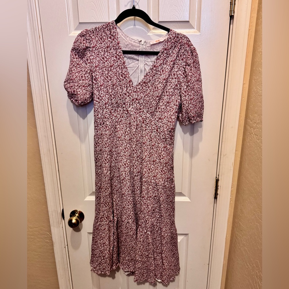 Tory Burch Midi Floral Dress Size 8